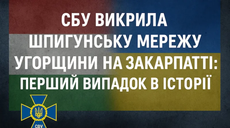 СБУ викрила шпигунську мережу Угорщини