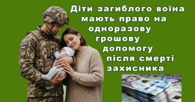 ОДГ для дітей захисників